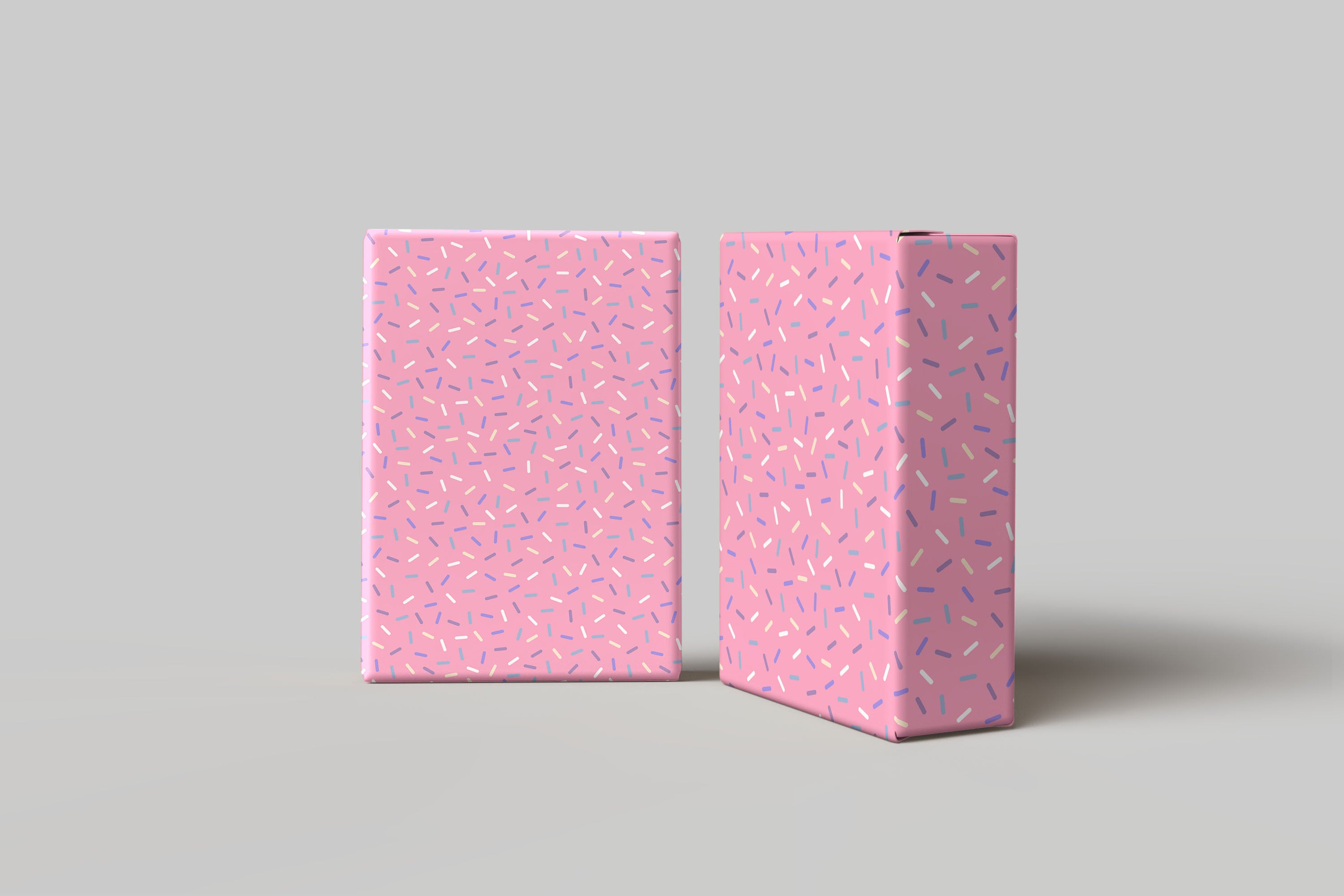 Pink Sprinkle Wrapping Paper – Fun Pastel Gift Wrap Sheet for Birthdays & Celebrations