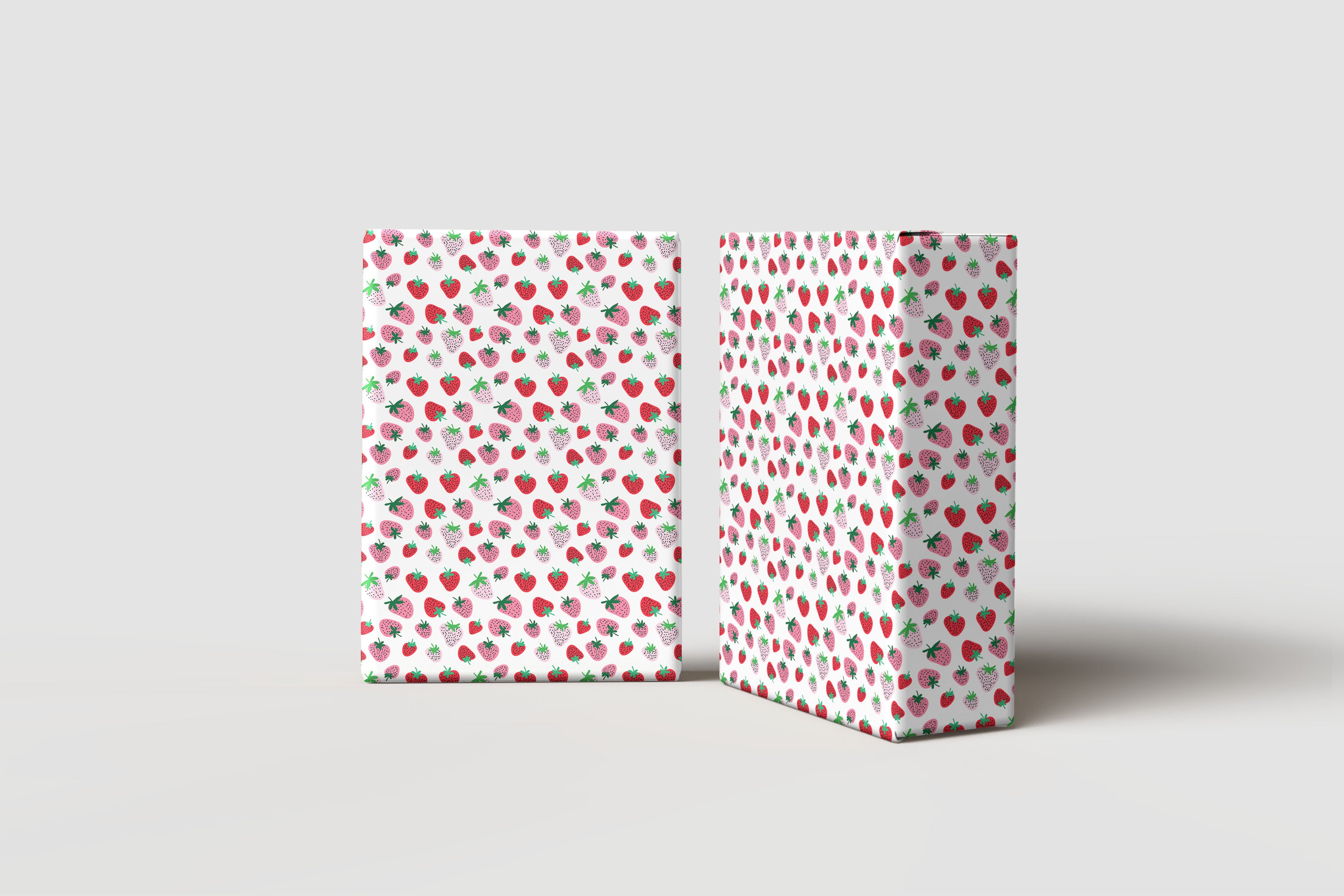 Cute Strawberry Pattern Wrapping Paper – Fun Fruit-Themed Gift Wrap for Summer