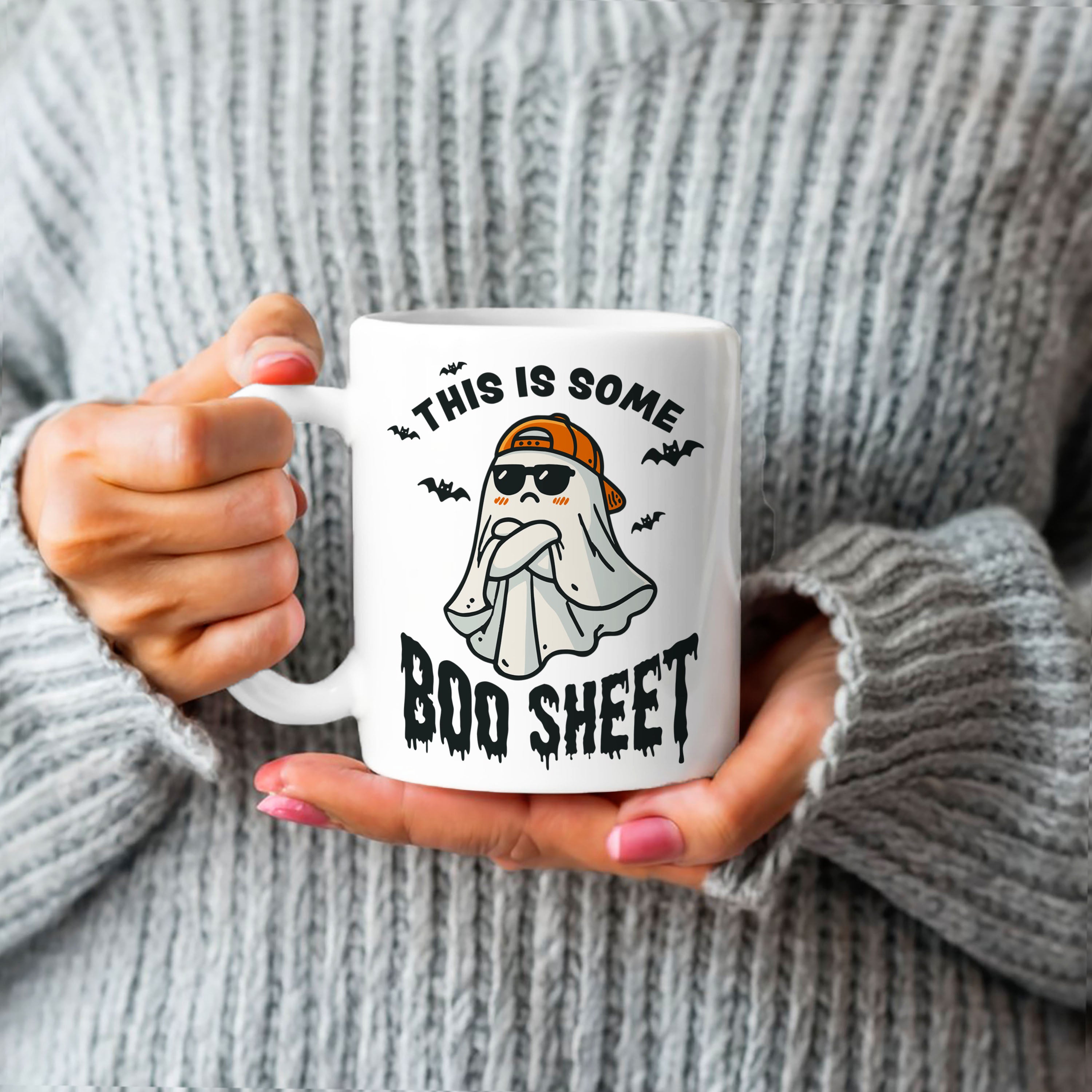 This Is Some Boo Sheet Halloween Themed Mug