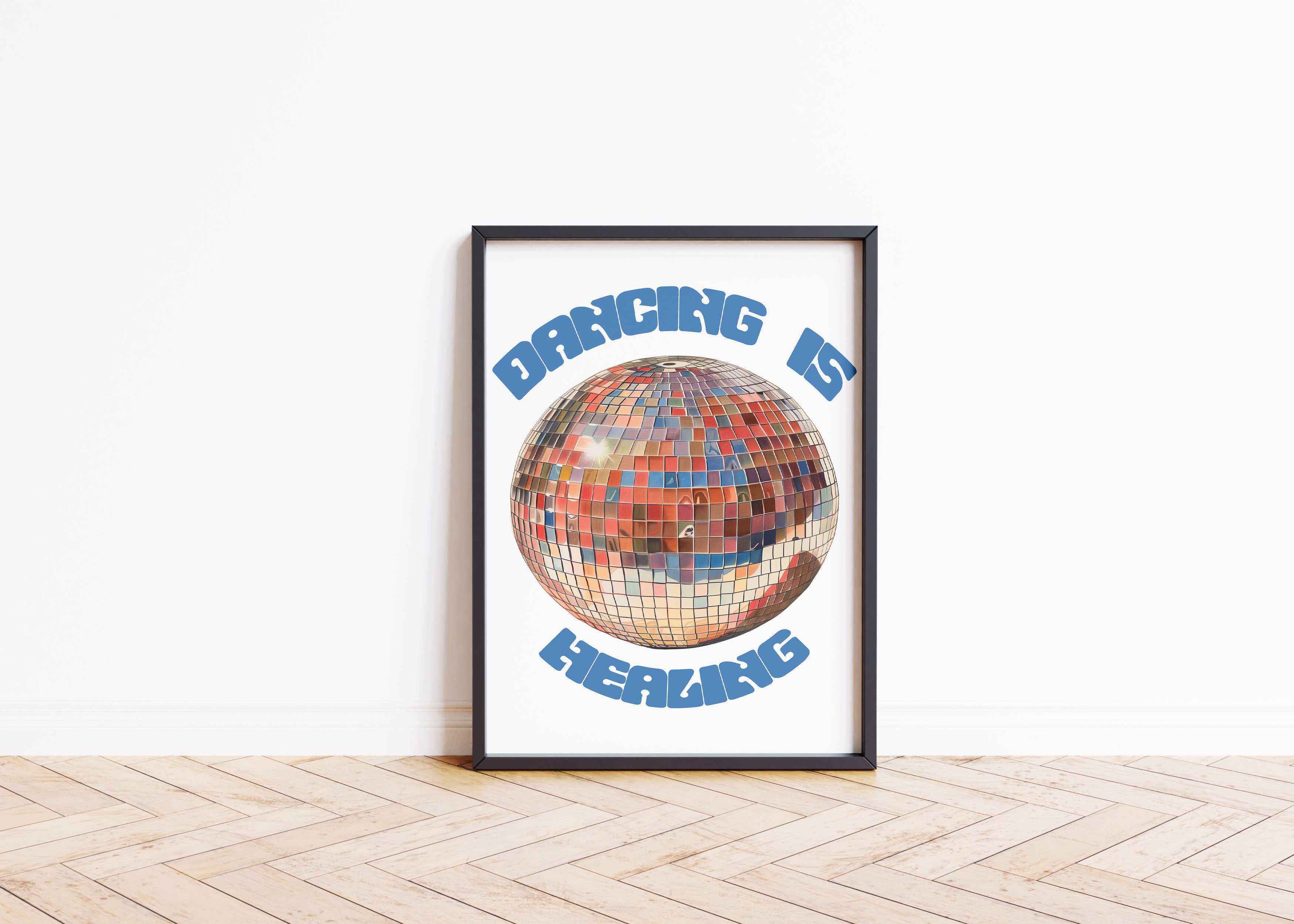 Dancing is Healing Music Print