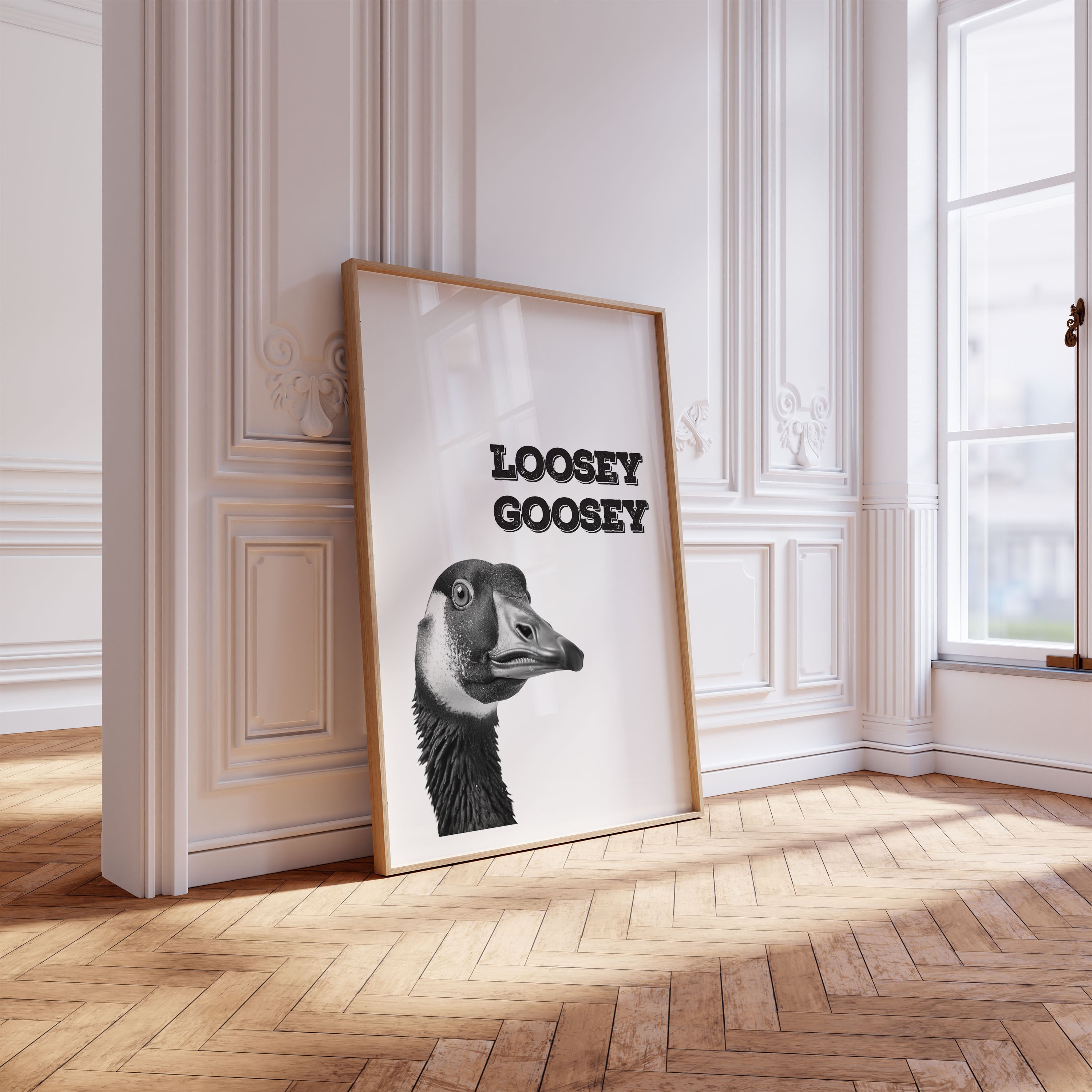 Loosey Goosey Quote Print