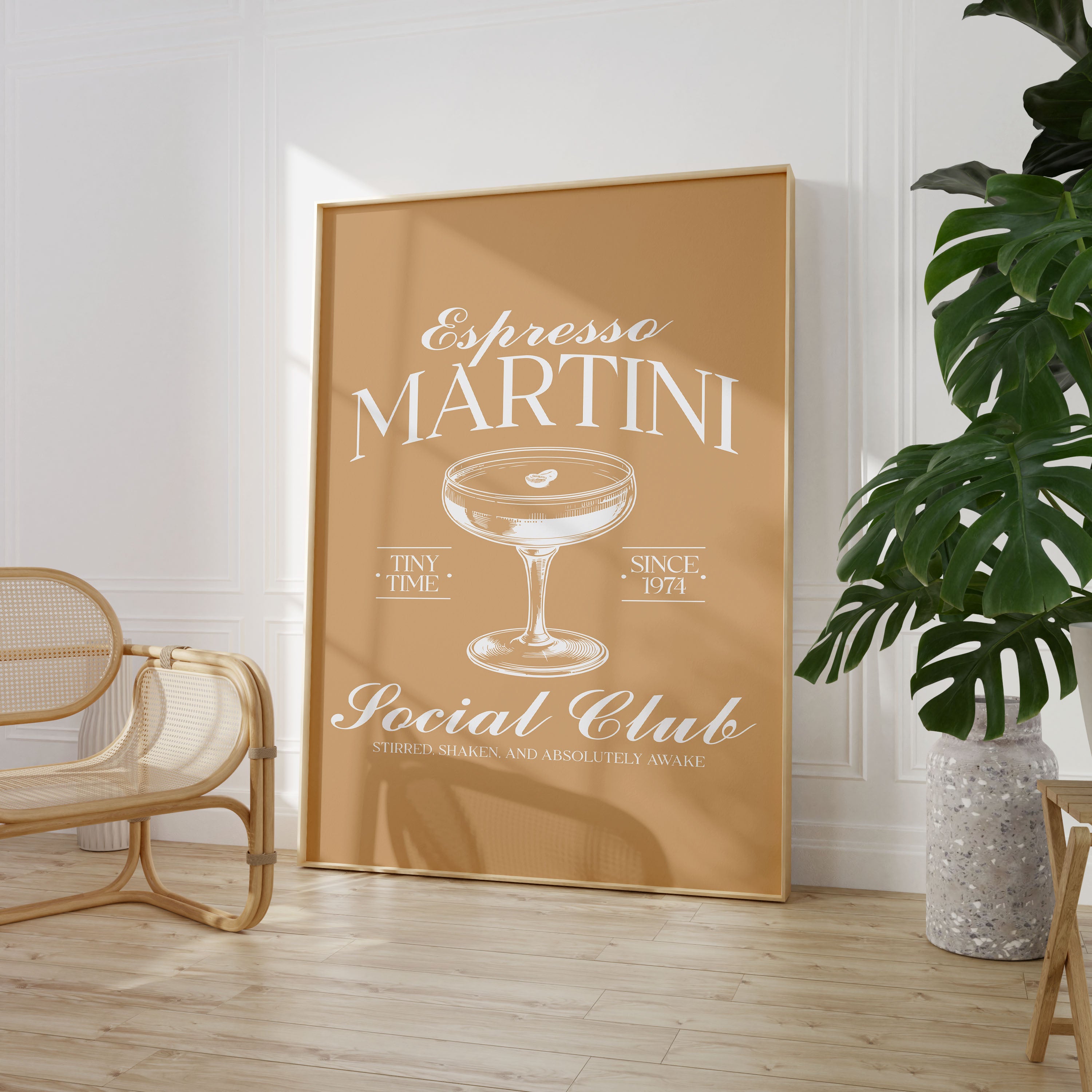 Espresso Martini Social Club Poster