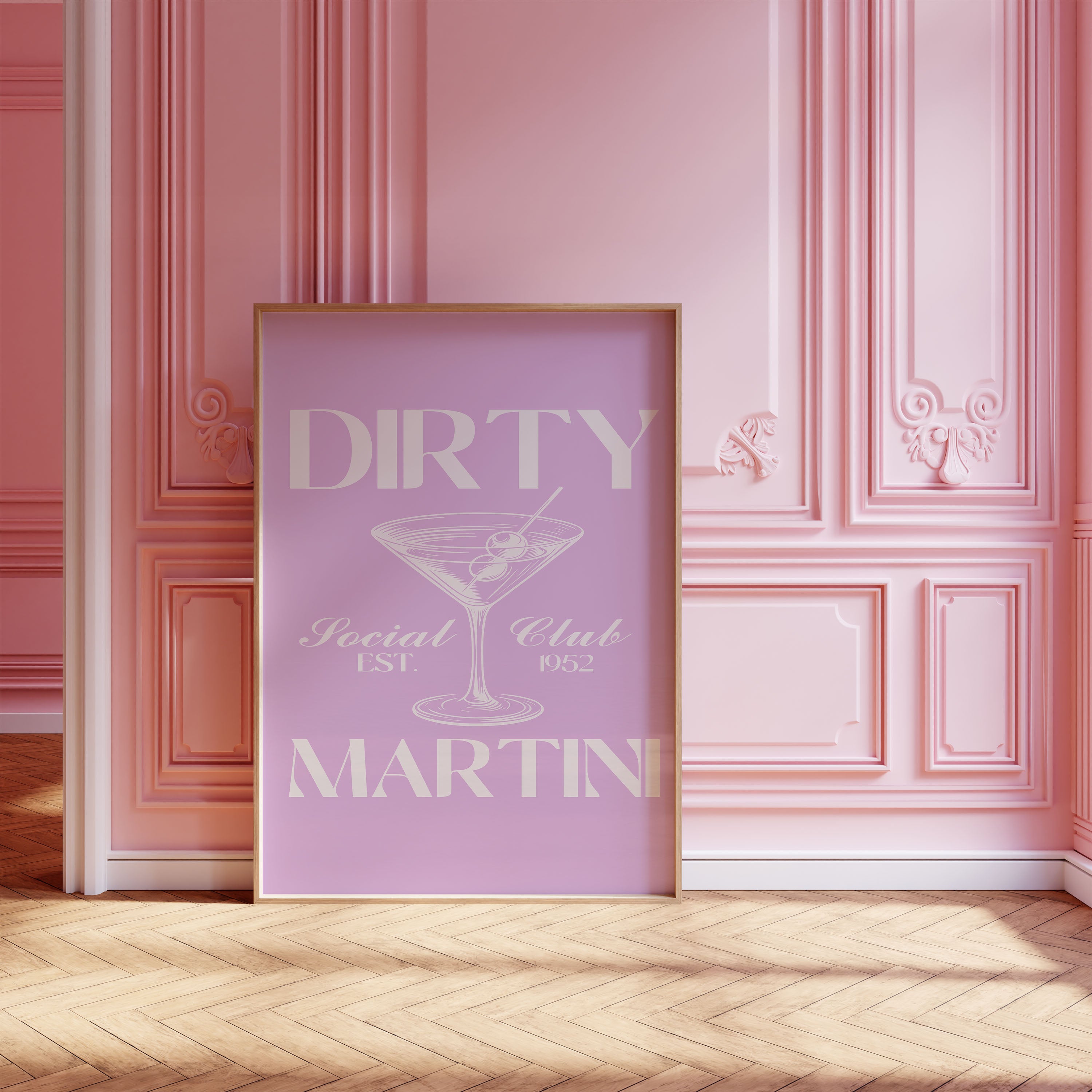 Dirty Martinis Social Club Poster