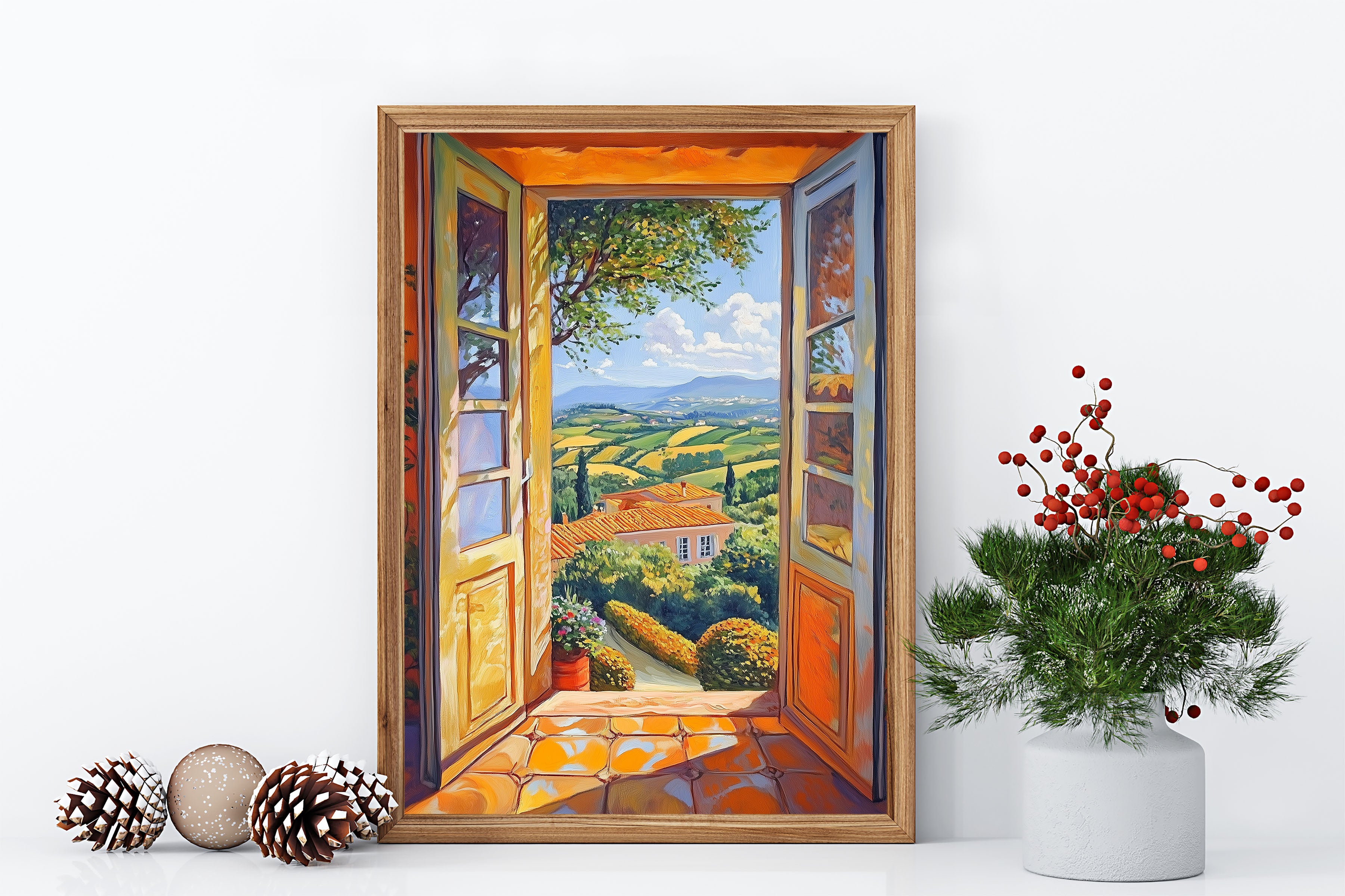 Open Window Henry Matisse Retro Style Painting Wall Print Poster Art Retro Vintage