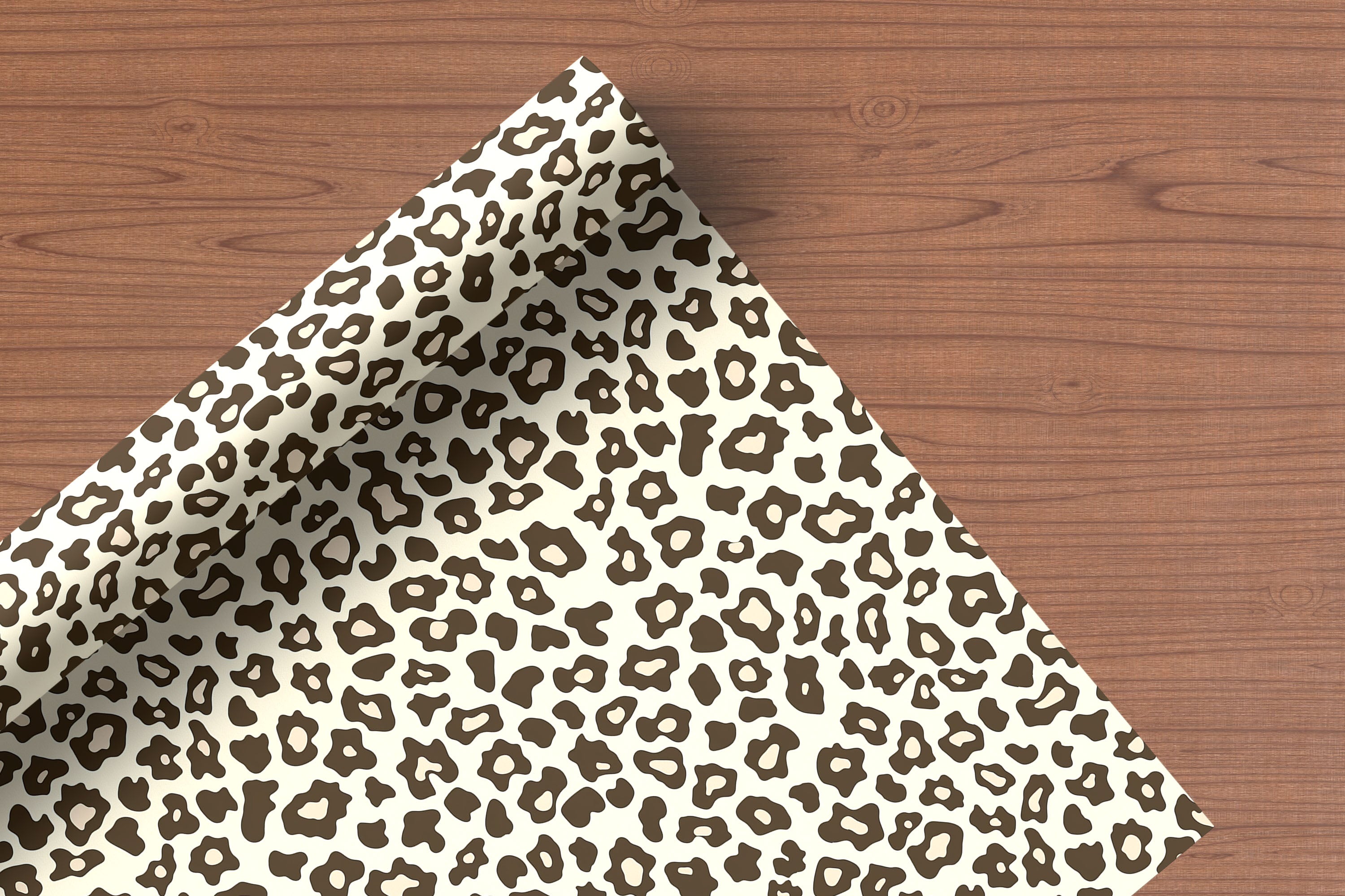 Leopard Print Gift Wrapping Paper Sheets – Pack of 2 50x70cm