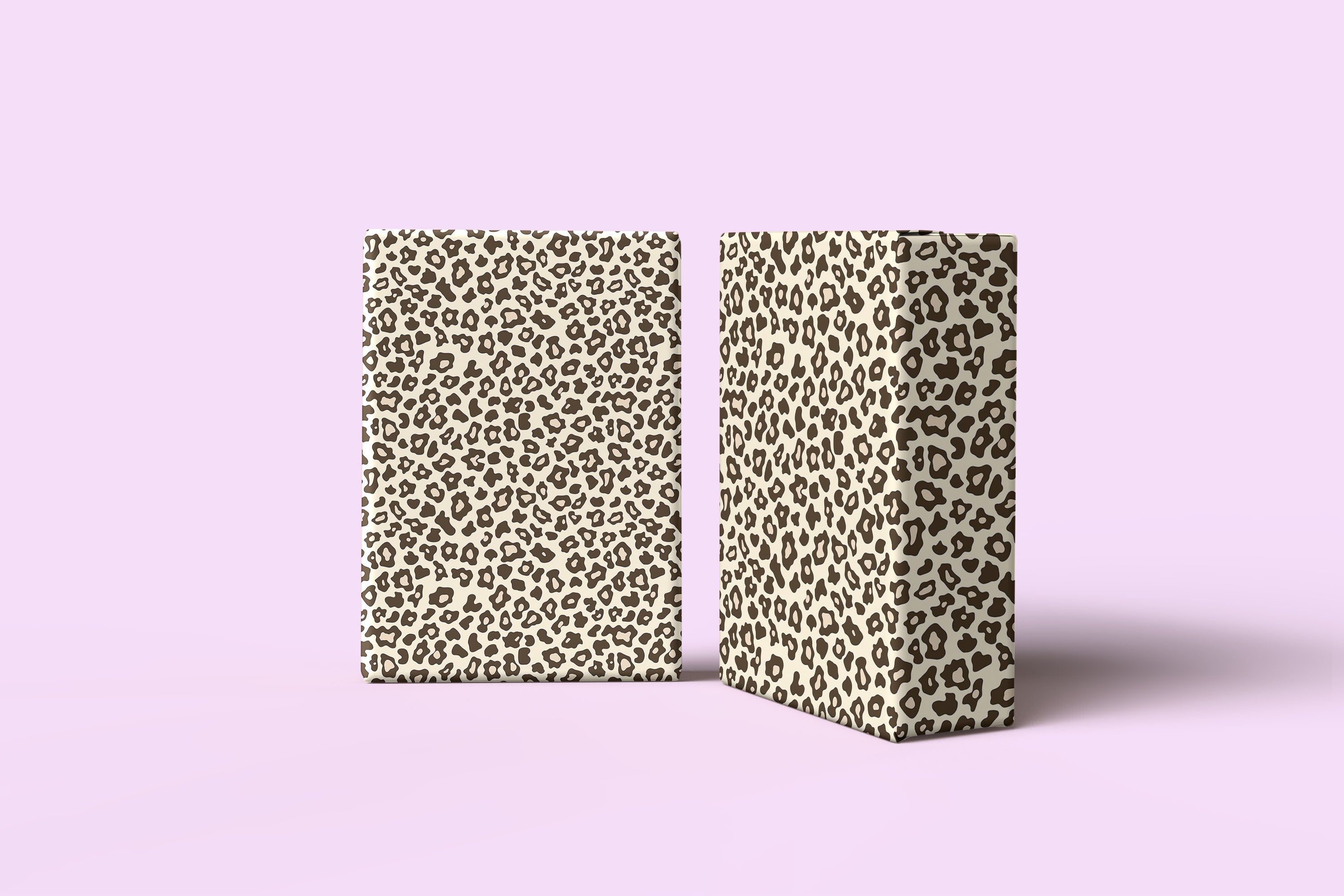 Leopard Print Gift Wrapping Paper Sheets – Pack of 2 50x70cm