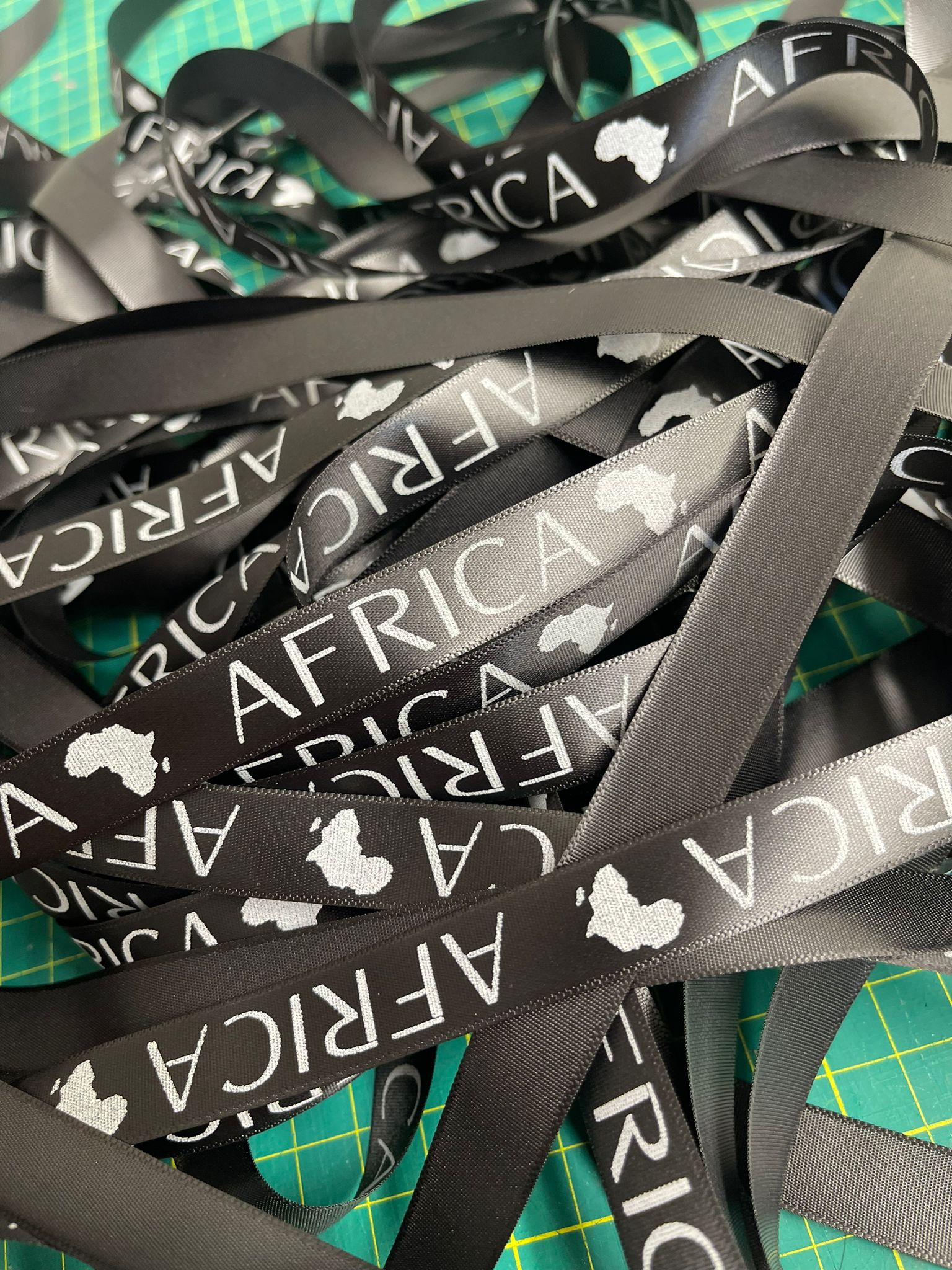 Personalised Printed Satin Ribbon with Foil